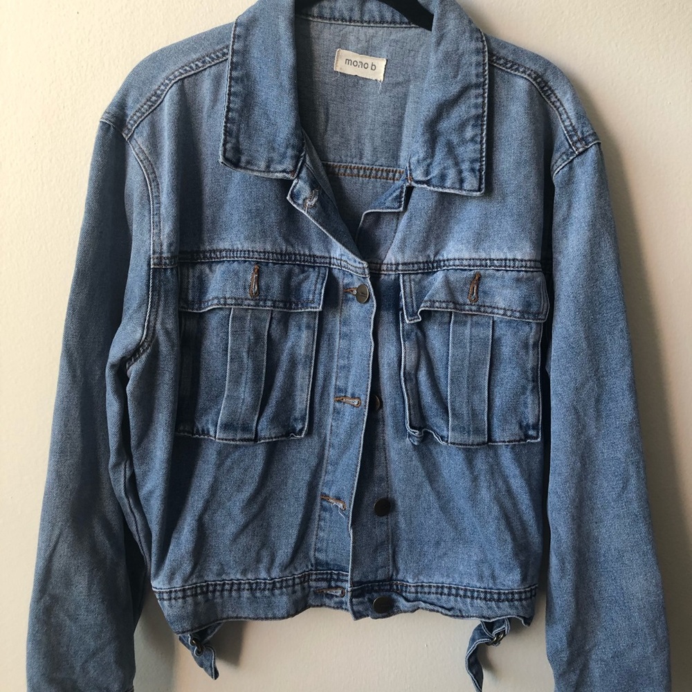 Cropped Jean Jacket